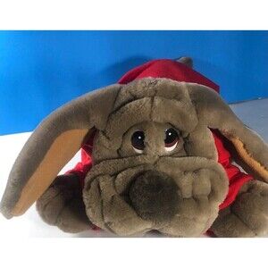 Bozeman,Mt,  Ice Dogs Mascot Plush with Sweater,  by Lubbable EUC